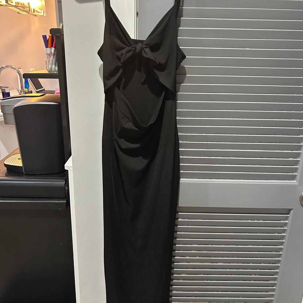 Black Strappy Women's Dress